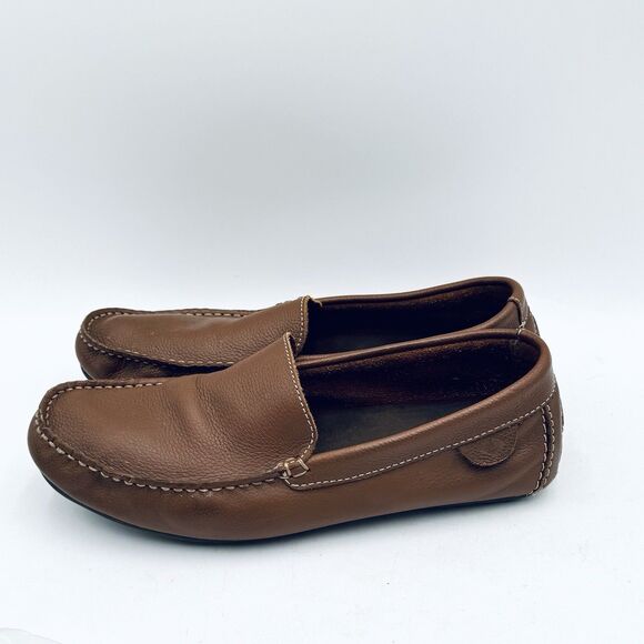 Sperry Top-Sider Wave Driver Men's Tan Leather Casual Loafer Slip On Size 11 - Picture 5 of 10